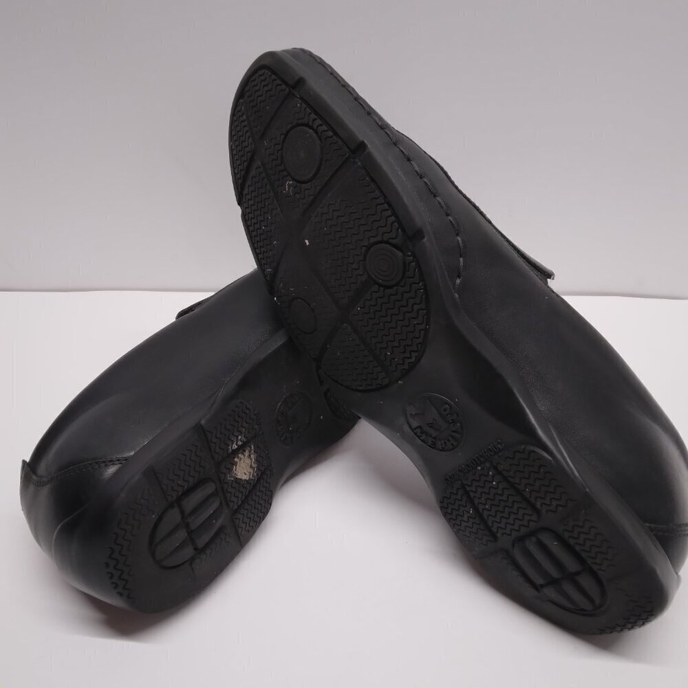 Mephisto Cool-Air Black Leather Slip-on Driving Loafers Shoes Men Size 9 - Picture 12 of 14